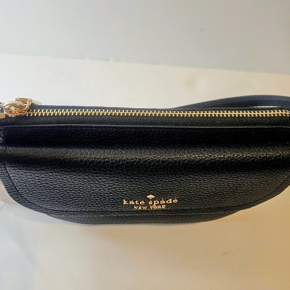 Kate Spade New York Black Leather Belt Bag - Picture 3 of 9